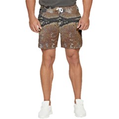 Rustic Charm Abstract Print Men s Runner Shorts by dflcprintsclothing