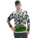 Watermelon Tree Abstraction On Watermelon Abundance Men s Pique Long Sleeve Tee View1