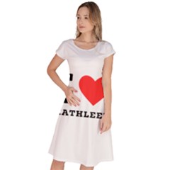 I Love Kathleen Classic Short Sleeve Dress by ilovewhateva