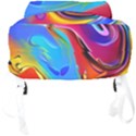 Abstract Fluid Art Full Print Backpack View4