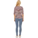 Mushrooms Autumn Fall Pattern Seamless Decorative Lightweight Drawstring Hooded Top View4
