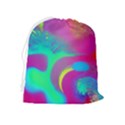 Fluid Background Drawstring Pouch (XL) View2