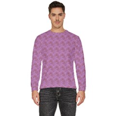 Violet Flowers Men s Fleece Sweatshirt by Sparkle