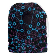 Artificial Intelligence Network Drawstring Pouch (3xl) by Semog4