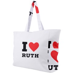 I Love Ruth Simple Shoulder Bag by ilovewhateva