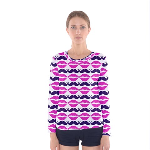 Pattern 177 Women s Long Sleeve Tee by GardenOfOphir