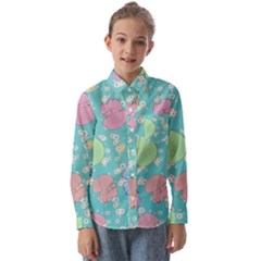 Jellyfish Animal Translucent Kids  Long Sleeve Shirt by Semog4