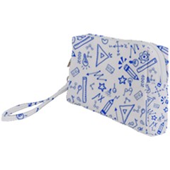 Background Pattern Graphic Wristlet Pouch Bag (small) by Semog4