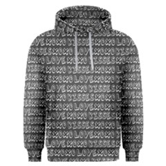 Pattern 321 Men s Overhead Hoodie by GardenOfOphir