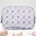 Background Hexagram Spiral Make Up Pouch (Small) View1
