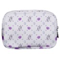 Background Hexagram Spiral Make Up Pouch (Small) View2