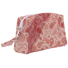 Tribal Background Pattern Texture Design Wristlet Pouch Bag (large) by Semog4