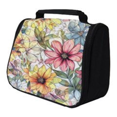 Flower Nature Floral Spring Full Print Travel Pouch (small) by Semog4