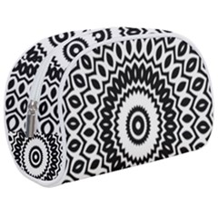 Circular Concentric Radial Symmetry Abstract Make Up Case (medium) by Jancukart
