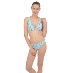 Toffees Candy Sweet Dessert Classic Banded Bikini Set  by Jancukart