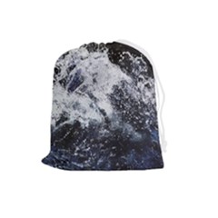 Tempestuous Beauty Art Print Drawstring Pouch (large) by dflcprintsclothing