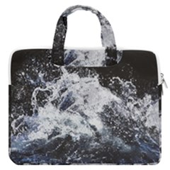 Tempestuous Beauty Art Print Macbook Pro 13  Double Pocket Laptop Bag by dflcprintsclothing