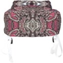 Pink Brown Liquify Repeats Iii Full Print Backpack View4
