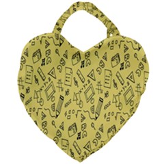 Back-to-school Giant Heart Shaped Tote by nateshop