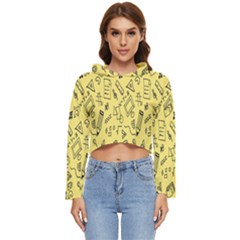 Back-to-school Women s Lightweight Cropped Hoodie by nateshop