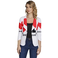 I Love Alexander Women s One-button 3/4 Sleeve Short Jacket by ilovewhateva