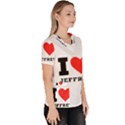 I love jeffrey Women s V-Neck Scrub Top View3