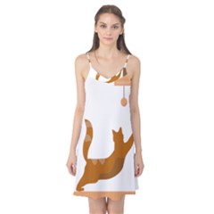 Animal Cat Pet Feline Mammal Camis Nightgown  by Semog4