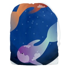 Koi Fish Carp Water Nature Animal Drawstring Pouch (3xl) by Semog4