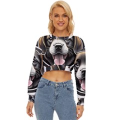Dog Animal Puppy Pooch Pet Lightweight Long Sleeve Sweatshirt by Semog4