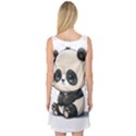 Cute Panda Bear Animal Cartoon Sleeveless Satin Nightdress View2
