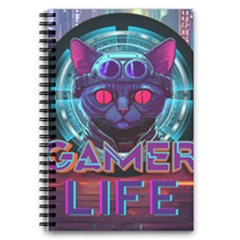 Gamer Life 5 5  X 8 5  Notebook by minxprints