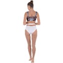 Flower Fractal Art Cool Petal Abstract Bandaged Up Bikini Top View2