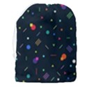 Abstract Minimalism Digital Art Abstract Drawstring Pouch (3XL) View2