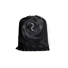 Abstract Mandala Twirl Drawstring Pouch (medium) by Semog4