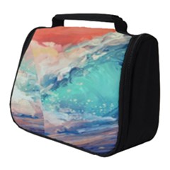 Artistic Wave Sea Full Print Travel Pouch (small) by Semog4