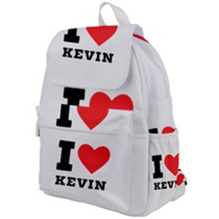 I Love Kevin Top Flap Backpack by ilovewhateva