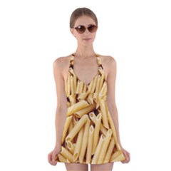 Pasta-79 Halter Dress Swimsuit  by nateshop