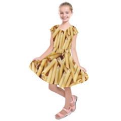 Pasta-79 Kids  Short Sleeve Dress by nateshop