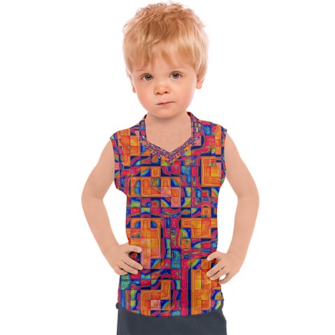 Background Graphic Beautiful Wallpaper Art Abstract Kids  Sport Tank Top by Jancukart