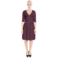 Arrow Pentagon Desktop Wallpaper Geometric Pattern Wrap Up Cocktail Dress by Jancukart