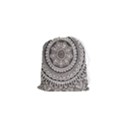 Mandala Circles Drawing Pattern Drawstring Pouch (XS) View1
