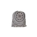 Mandala Circles Drawing Pattern Drawstring Pouch (XS) View2