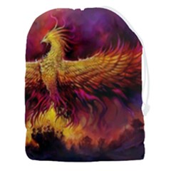 Phoenix Bird Drawstring Pouch (3xl) by Semog4