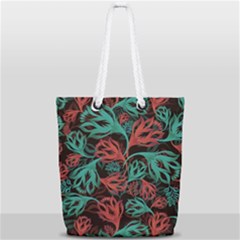 Flower Patterns Ornament Pattern Full Print Rope Handle Tote (small) by Semog4