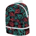 Flower Patterns Ornament Pattern Zip Bottom Backpack View1