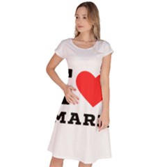 I Love Mark Classic Short Sleeve Dress by ilovewhateva