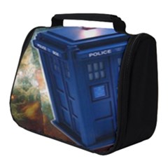 The Police Box Tardis Time Travel Device Used Doctor Who Full Print Travel Pouch (small) by Semog4