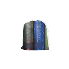Vintage Collection Book Drawstring Pouch (xs) by Semog4