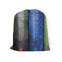 Vintage Collection Book Drawstring Pouch (xl) by Semog4