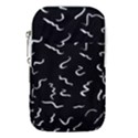 Scribbles Lines Drawing Picture Waist Pouch (Large) View1